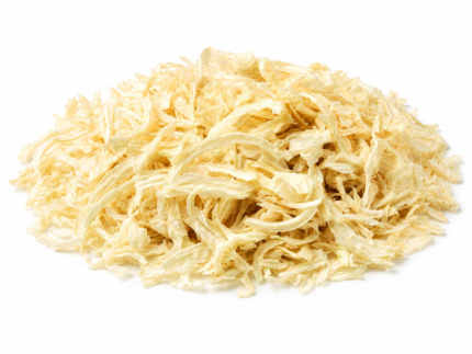 Kibbled onion air dried