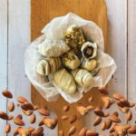 Medjool Dates with White Chocolate & Almond